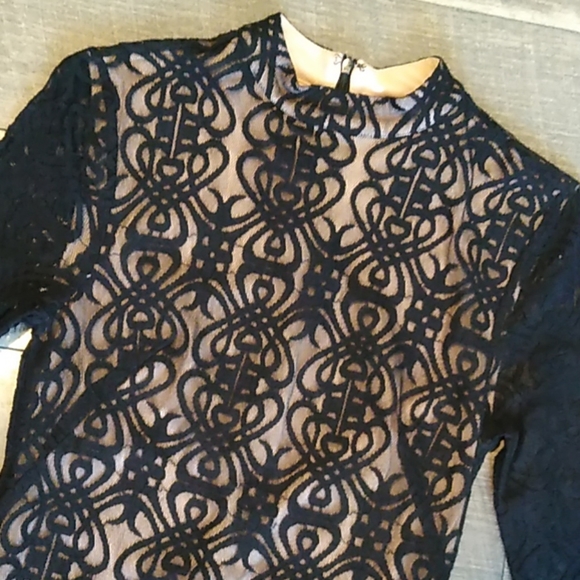 Forever 21 Dresses & Skirts - Forever 21 black and nude dress